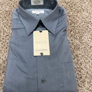 Mens long sleeve dress shirt by Concepts